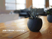 Tablet Screenshot of jobtradecenter.com